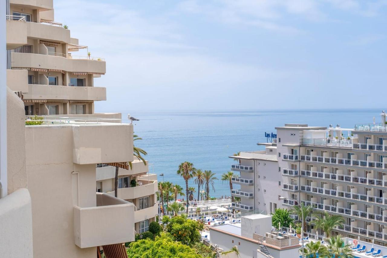 El Estudio De La Playa Benalbeach New 1Bd, Piscinas, Playa Y Vistas Al Mar Ref504 Беналмадена Екстериор снимка